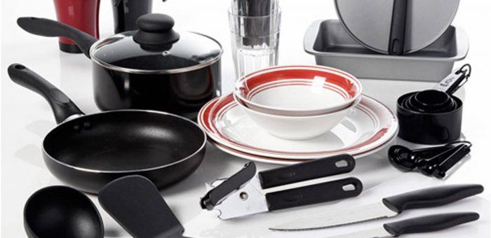 Dapur Cantik dan Lengkap dengan Alat Masak